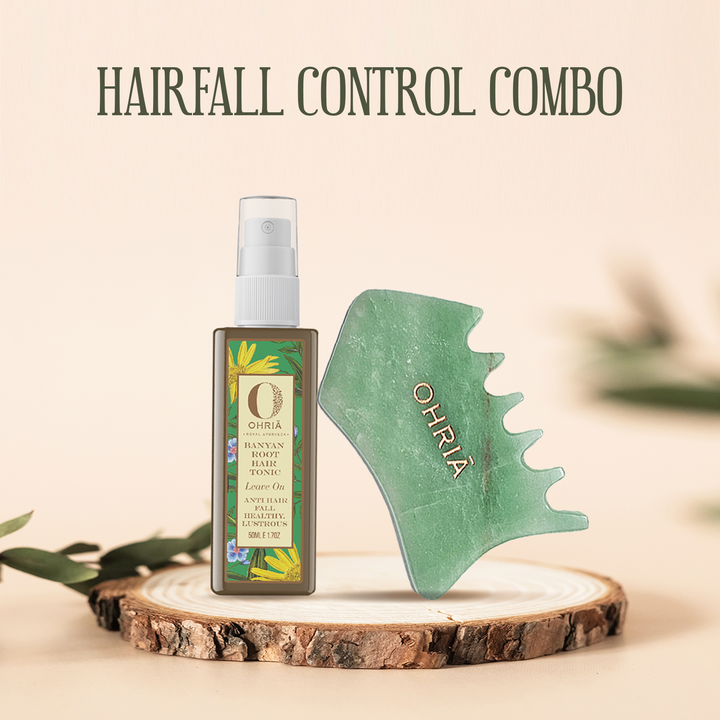 Hairfall Control Oil With Tool