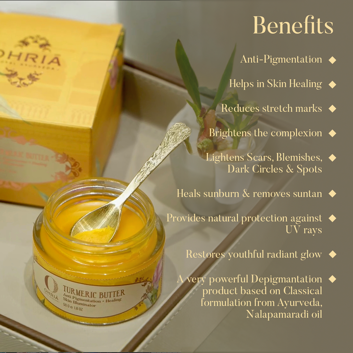 Turmeric Butter OHRIA AYURVEDA INDIA