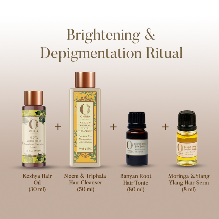 Brightening and Depigmentation Ritual with OHRIA AYURVEDA