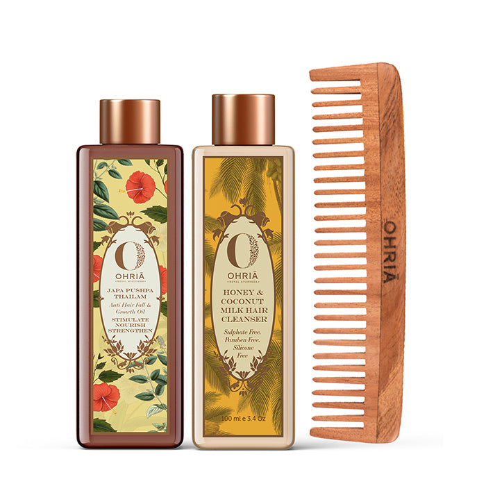 Hair Care Collection OHRIA AYURVEDA INDIA