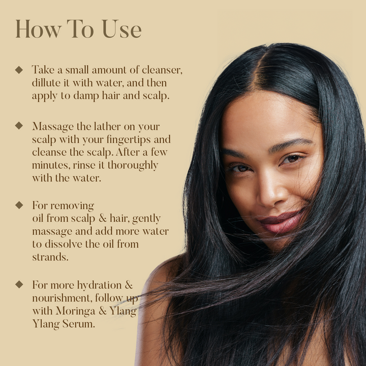 Tips to use Honey & Coconut Milk Hair Cleanser - OHRIA AYURVEDA