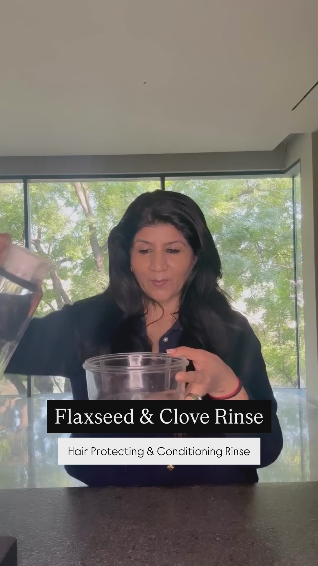 Flaxseed & Clove Hair Conditioning Rinse