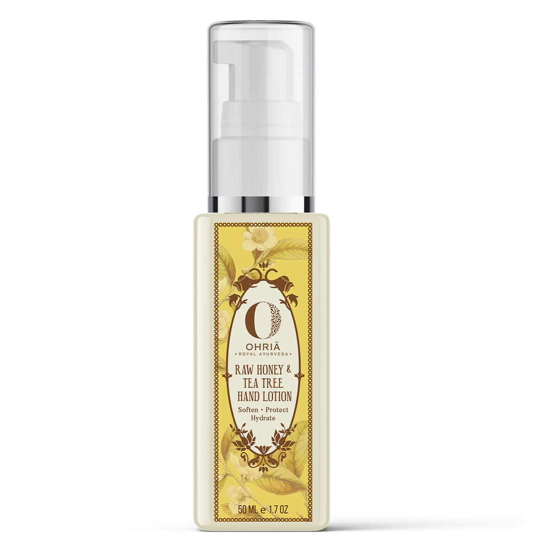 Raw Honey & Tea Tree Hand Lotion OHRIA AYURVEDA