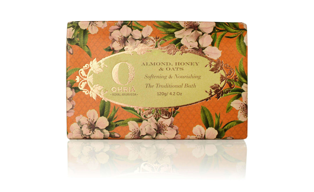 Almond, Honey & Oats Bathing Bar OHRIA AYURVEDA