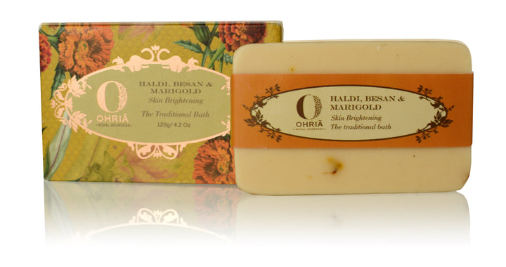 Haldi Besan and Marigold Soap - OHRIA AYURVEDA