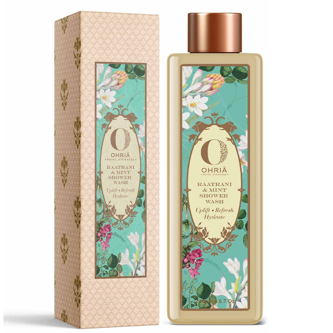 Raatrani & Mint Shower Wash OHRIA AYURVEDA